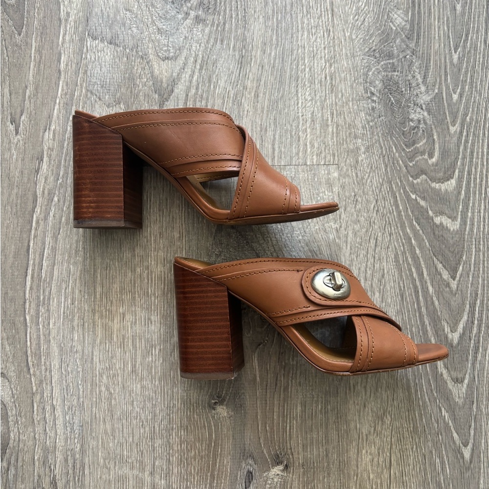 Coach block heels